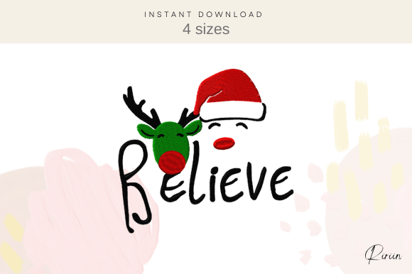 Believe Christmas Machine Embroidery-1 Review