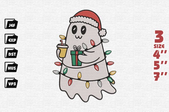 Boo Christmas Embroidery Design Review
