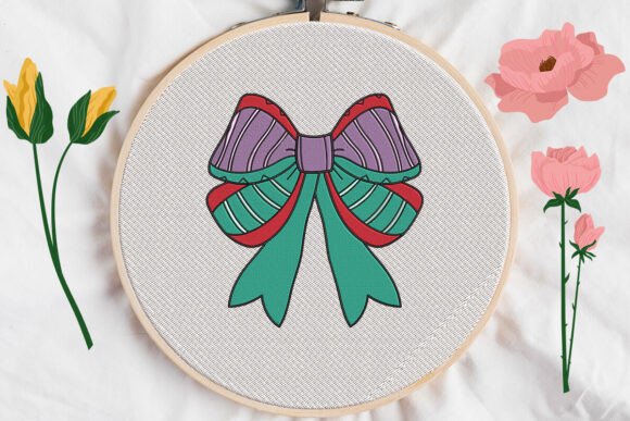 Bow Embroidery Design Review
