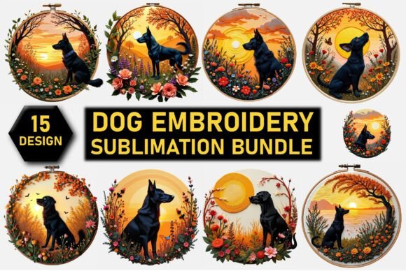Dog Embroidery Sublimation Bundle Review