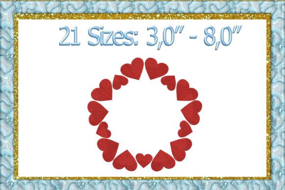 Heart Frame Monogram Embroidery Design Review