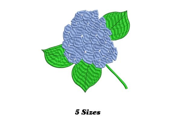 Hydrangea Flower Embroidery Design Review