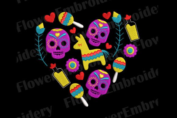 Otomi Embroidery Design Mexican Design Review