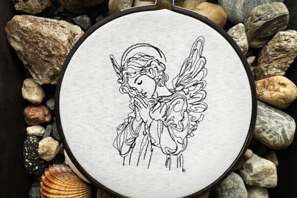 Praying Angel Machine Embroidery Review