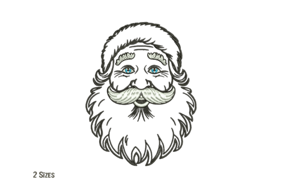 Santa Head Machine Embroidery Design Review