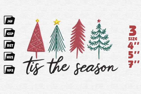 Tis the Season Christmas Embroidery Review