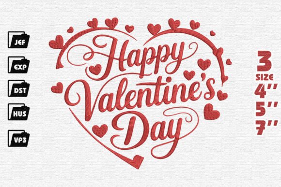 Valentine’s Heart Pattern Embroidery Review